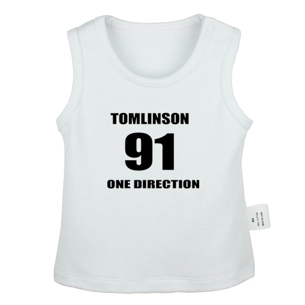 93 horay one direction signs rock band Микрофон гитара полка барабан Новорожденные Детские майки футболки жилет для малышей хлопковая одежда для новорожденных - Цвет: JcBabyYV158W