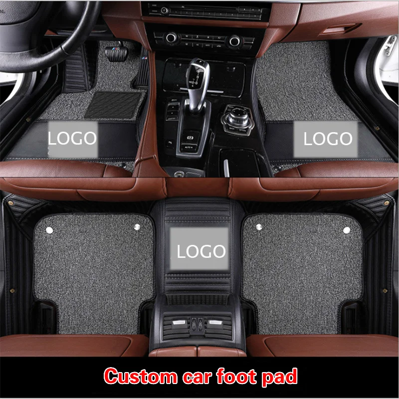 

Custom Car Floor Mats for BMW AUDI VW Golf Jetta Bora MK4 Passat Beetle Skoda Octavia All Car Models Car Mats