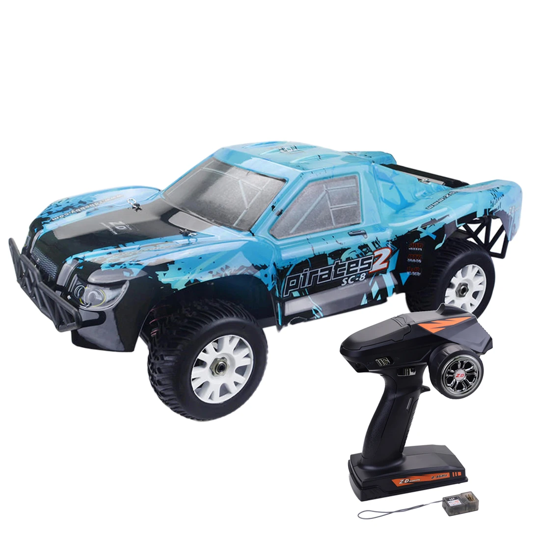 ZD Racing 9203 1/8 4WD 90 км/ч RC бесщеточный Электрический автомобиль короткий ход грузовик для детей подарок-RTR версия зеленый черный синий