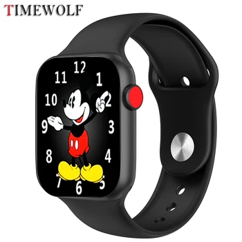 

Timewolf Smart Watch Men Android 2020 Answer Call Smartwatch Waterproof Blood Pressure 10UI Smart Watch for Iphone Android Phone