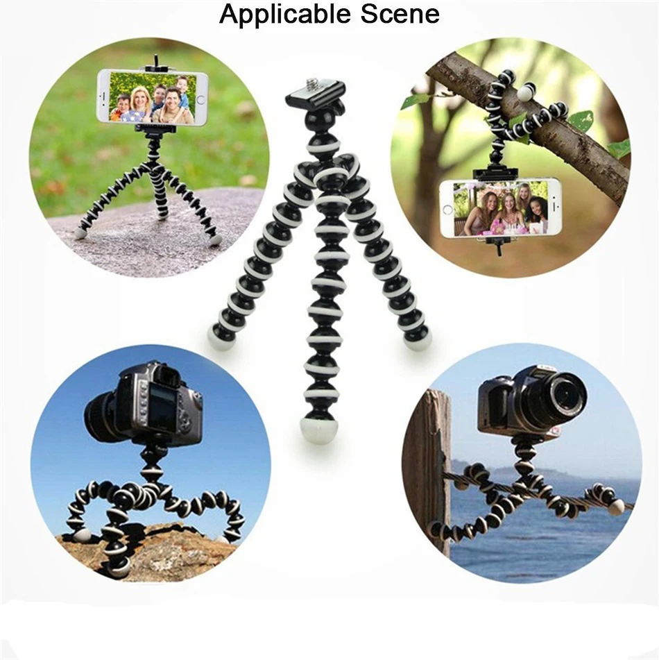 tripod for phone Camera Octopus tripod octopus phone live stand large / medium / small photographic accessories general tripod