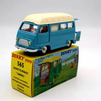 

Atlas 1:43 DINKY TOYS 565 ESTAFETTE RENAULT CAMPING WAGEN Diecast Models Car Collection