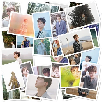 

Kpop EXO CHEN SOLO Album <April, and a flower> Polaroid Photo Lomo Card K-POP EXO Fans Gifts Metal Box 30Pcs/Box Drop Shipping