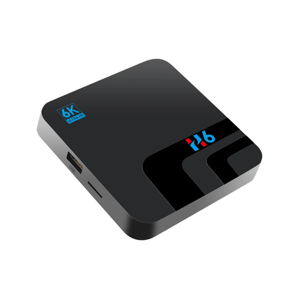 ТВ-бокс H6 Android 9,0 tv Box Allwinner H6 четырехъядерный 2 ГБ/16 ГБ 4 ГБ/32 ГБ телеприставка 6K 3D медиаплеер 2,4G wi-fi-приемник для ТВ