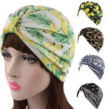 Женская печать Рак химиотерапия шляпа бини шарф Тюрбан головной убор шапка бини ведро шляпа зимние шапки для женщин czapka zimowa шапка