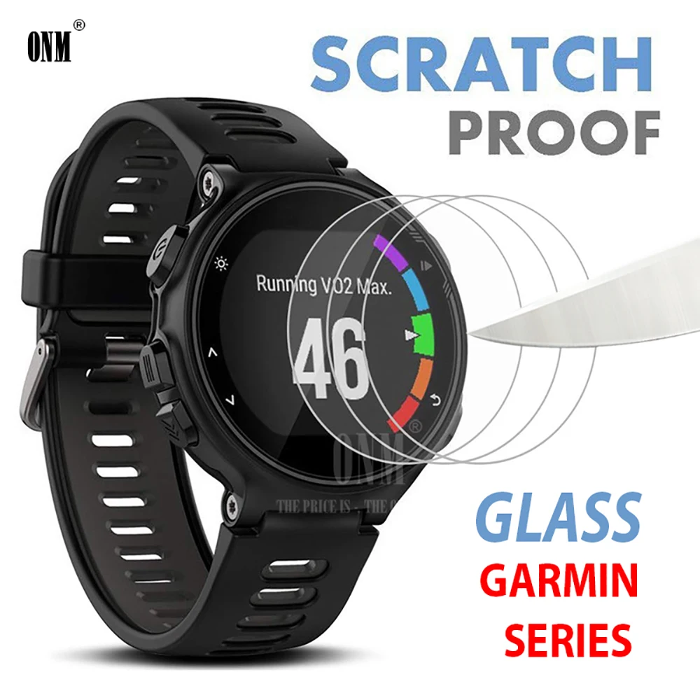 For Garmin Forerunner 235 225 230 245 645 935 945 45 45S Approach S62 Tempered Glass Screen Protecto