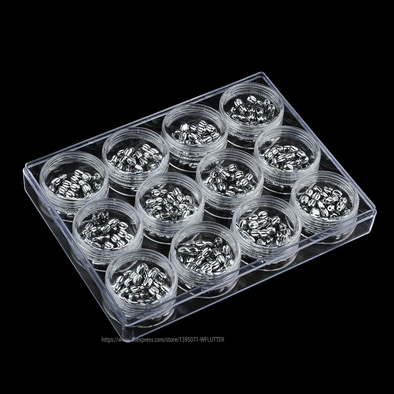 Tray with 12 boxes Улучшенная акриловая лоток для драгоценных камней ожерелье кольцо серьги браслет коробка для хранения ювелирных изделий держатель Diy Поиск чехол с 24 и 12 круглых коробок - Цвет: Tray with 12 boxes