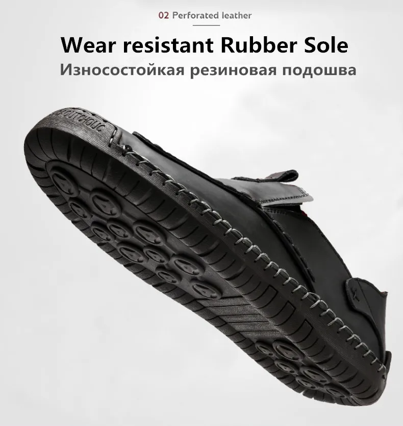 UEXIA качественные удобные кроссовки; повседневная обувь; кожаные лоферы ручной работы; мужские мокасины на плоской подошве; большие размеры