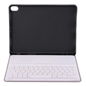 

11-Inch Tablet Ultra-Thin Bluetooth Keyboard Case, Abs Material Button, Smooth And Flexible, With Built-In Pen Tray For Ipad Pro