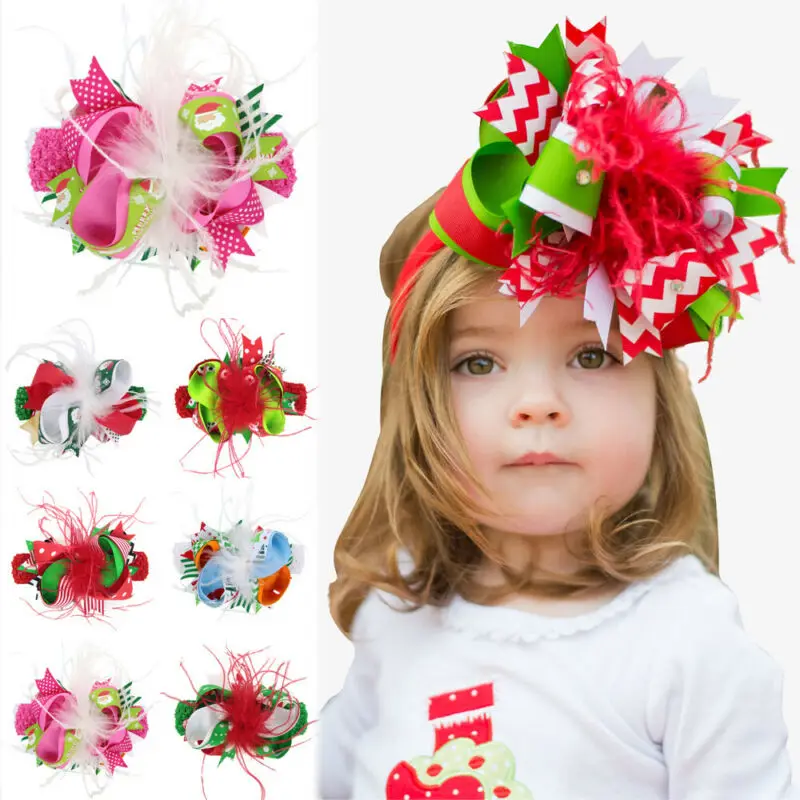 1Pcs Kids Unicorn Headband Glitter Hairband Rainbow Unicorn Horn Hairband unicorn Bonus for Christmas easter Party kids hair tie