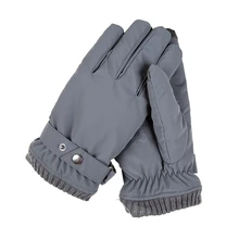 Мужские ветрозащитные уличные спортивные перчатки зимние теплые варежки Коралловая бархатная подкладка лыжные перчатки зимние перчатки мужские