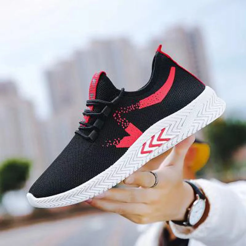 Running Shoes For Men Sneakers Breathable Mesh Outdoor Sport Shoes Wear-resistant Men Casual Upper Sneakers Male Sport Shoes