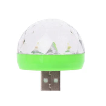 

LED USB Car Ambient Light 5V RGB Mini Light Color Changing Sound Actived