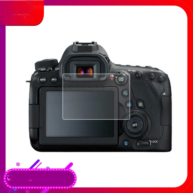 2 шт камера ЖК-экран протектор Оптическое стекло Крышка для Canon EOS 6D Mark II 6D2 |