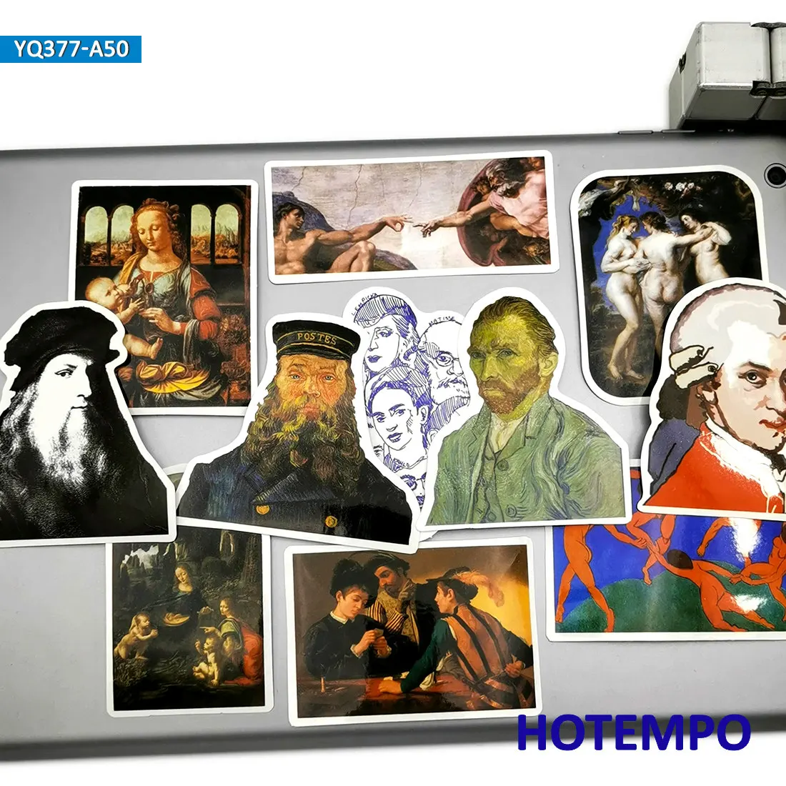 50pcs Oil Painting Style Art Artist Van Gogh Stickers Toys for Kid Mobile Phone Laptop Luggage Case Skateboard Car Decal Sticker 50pcs Oil Painting Style Art Artist Van Gogh Stickers Toys for Kid Mobile Phone Laptop Luggage Case Skateboard Car Decal Sticker