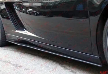 

Z-ART for Lamborghini Gallardo LP550 LP560 LP570 carbon fiber side skirts carbon fiber side spoiler for Lamborghini Gallardo
