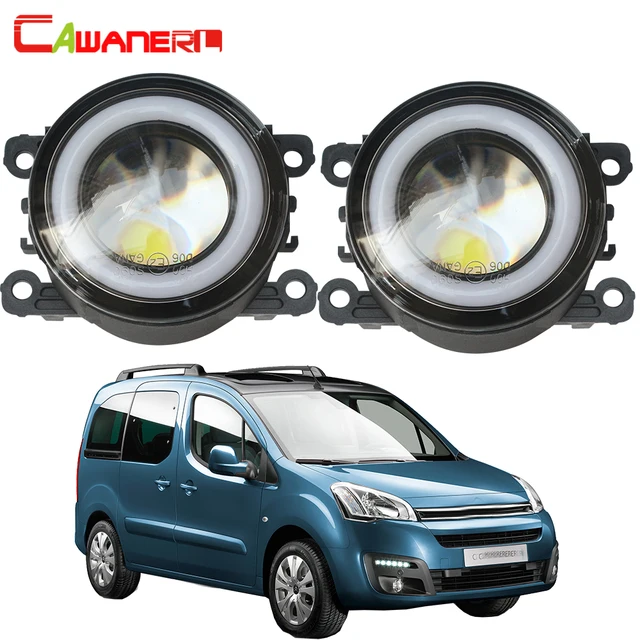 Cawanerl Dla Citroen Berlingo B9 2012-2015 Samochód 30W 3000Lm Cob Led Światła Przeciwmgielne Angel Eye Światła Do Jazdy Dziennej Drl H11 12V 2 Sztuk Tanie I Dobre Opinie