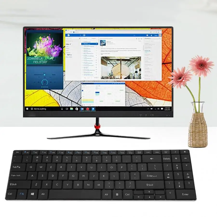 Acute Angle K3 Mini PC with Keyboard and Bluetooth for Intel N3450 Quad Core