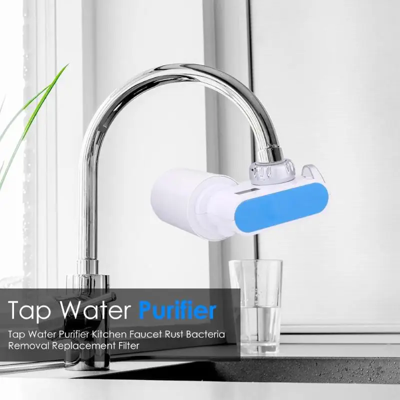 

Household Kitchen Tap Water Purifier Replacement Water Filter for Kitchen Faucet Reduce Nitrite No Black Water Bacteriostasis