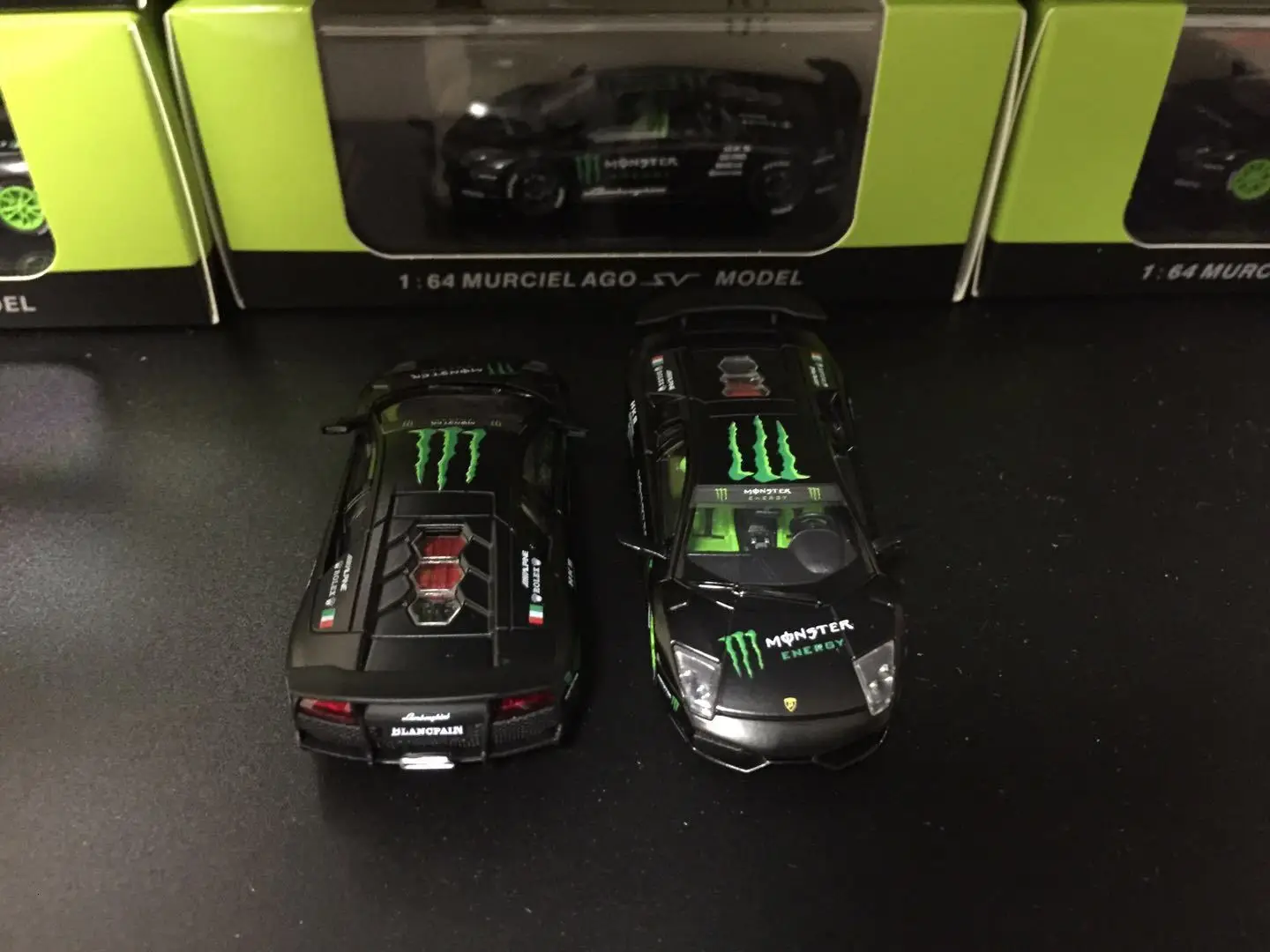 1/64 специальный металлический fundido garras de Lamborghini Lp670-4 coche deportivo de visualization en escritorio en colección