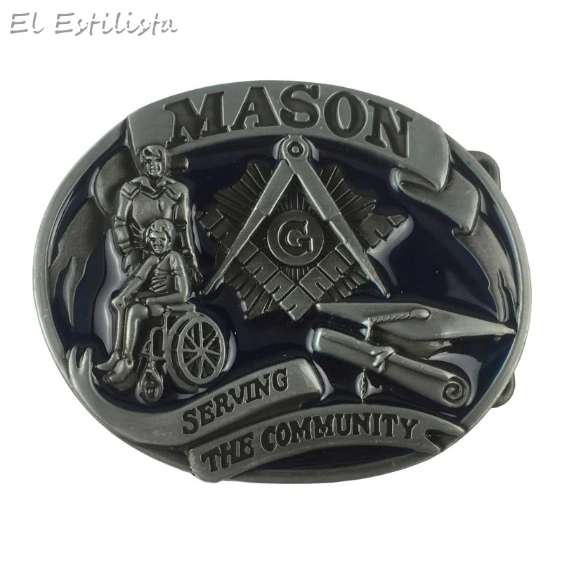 Мужской классический бренд MASON металлическая пряжка для ремня овальные