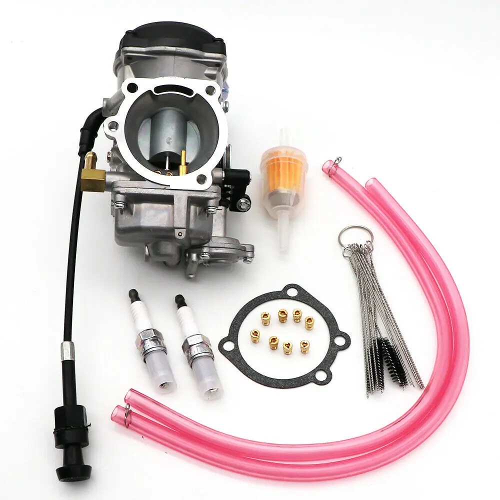 

40mm CV New Motorcycle Carburetor Fuel Filter Spark Plug Cleaning Tool Kit Tools For Harley 1988-2006