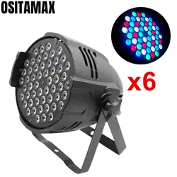 Наружное освещение для сцены 9x18 w светодиодный Par Light RGBWA УФ 6IN1 DMX512 Управление вверх Wash эффект IP65 номинальной света