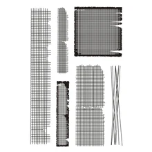 

Clear Stamps DIY Vintage Background Element Stamps Scrapbooking Grid Stamps