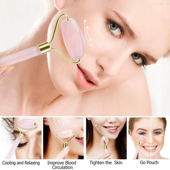 

Jade Facial Massager Roller Hot Portable Anti Wrinkle Face Lift Hands Body Skin Massager Relaxation Slimming Beauty Health