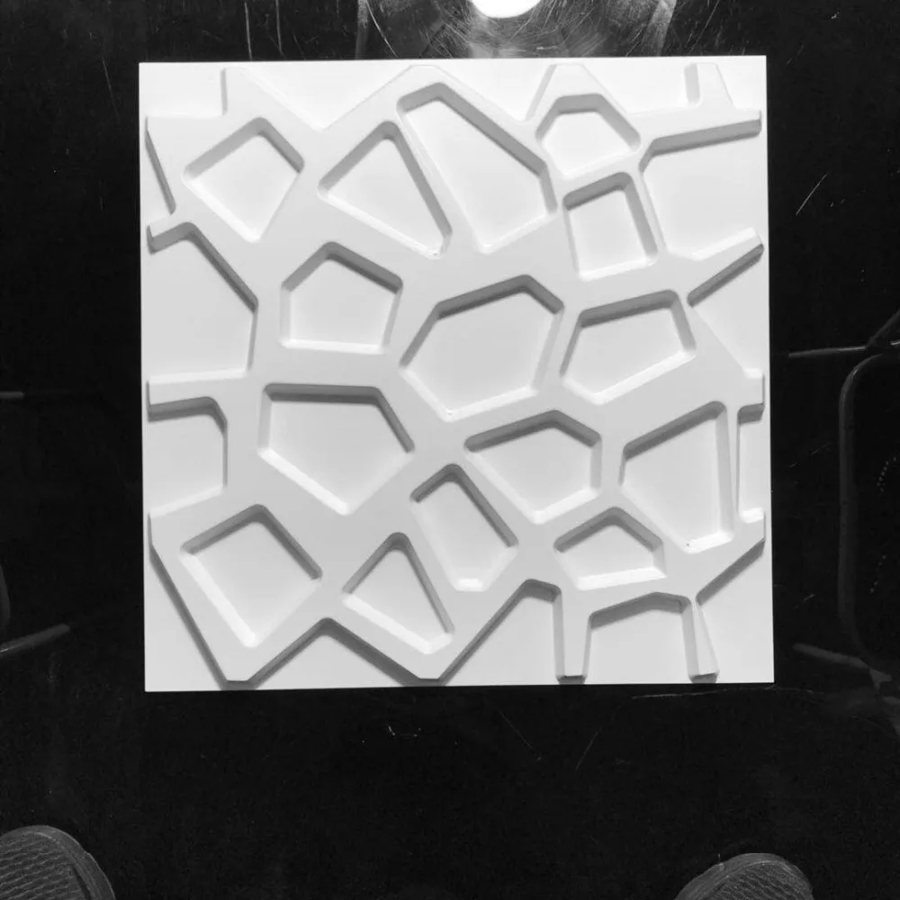 ПВХ улей текстурированный дизайн 3D стеновые панели интерьерные наружные декоративные наклейки на стены матовая красная художественная настенная плитка Покрытие 32 SF