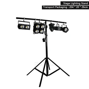 

Manual Lifting Mobile Light Stander 2 meters 4 foot stage frame can be installed with par light moving head light