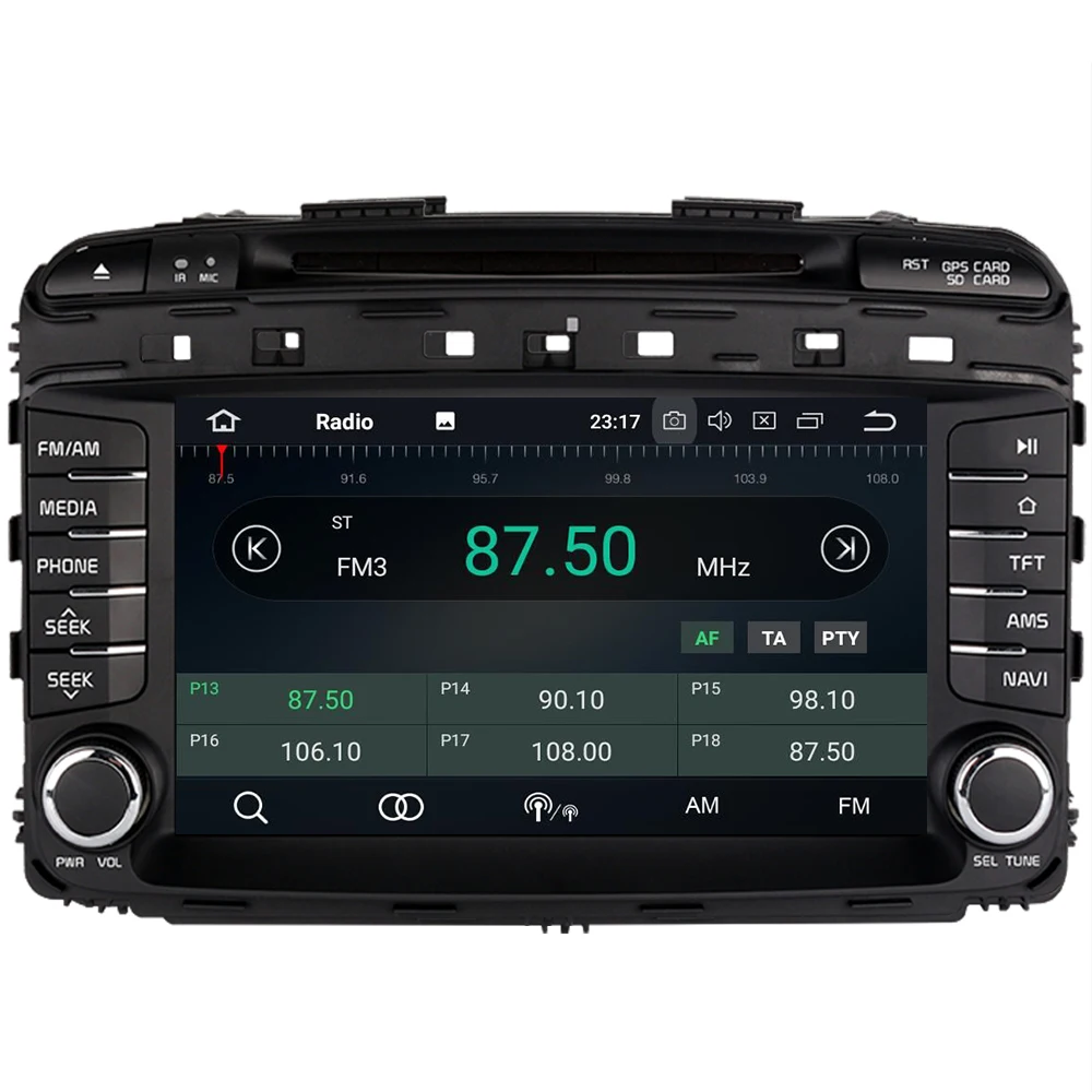 DSP IPS TDA7851 Android 10 8 Core 4GB RAM 32GB Car DVD Player GPS Glonass RDS Radio wifi Bluetooth for kia SORENTO 2015 2016 | Автомобили