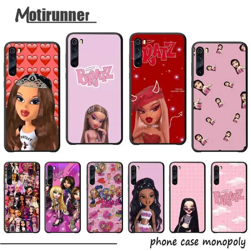 Motirunner Doll Bratz Роскошный чехол для телефона Xiaomi Redmi 7 7A 8 Note 9 8t Pro силиконовые чехлы |