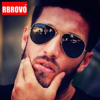

RBROVO 2020 Oval Retro Sunglasses Men Luxury Glasses Men Vintage Eyeglasses for Men/Women Brand Designer Gafas De Sol Mujer