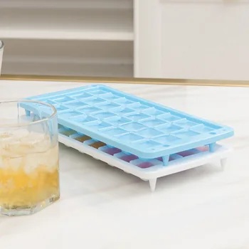 

Double Layer Ice Cubes Mould Small Ice Cubes Box