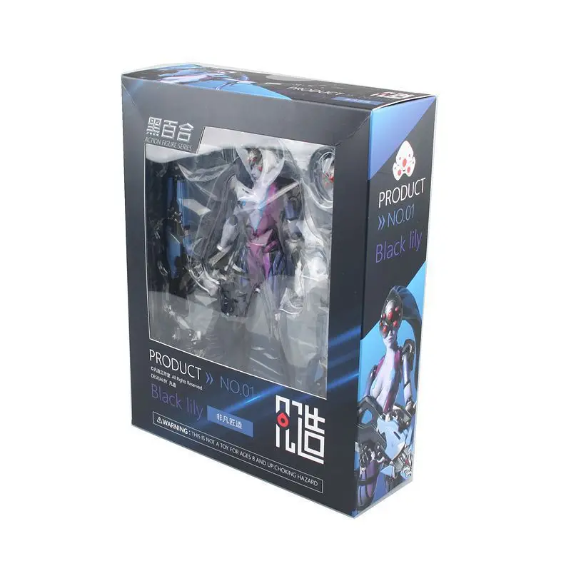Cheng yuan Аниме часы Pioneer Black Widow Widowmaker Emily Rackham Tile Deadly Women's Mobile Garage Kit