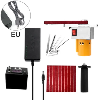 

Belt Sander Angle Polishing Grinder W/ Charger Kit Sanding Repair Hardware Tool