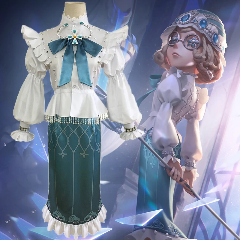 Game Identity V Cosplay Costumes Survivor Helena Adams The Mind's Eye Cosplay Costume Architect