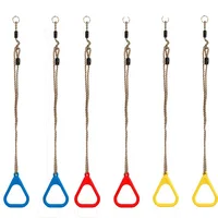 Kids Swings Rings Outdoor Playground Games Pull Ring Gym Rings For Kids Boy Girl Arm Training Pull Up Ring Sports Indoor Swing 1