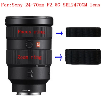 Original NEW Lens Zoom Grip Rubber Ring For SONY 24-70mm F2.8 GM Repair Part 