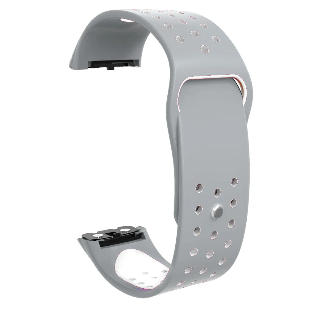 Силиконовый браслет с петлей для samsung Galaxy Fit SM-R370 многоцветный Силиконовый ремешок для ремешка часов
