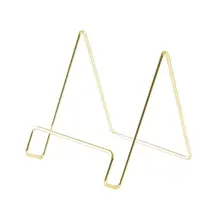 Креативный геометрический стеллаж для хранения простой из кованого железа Органайзер Подставка для книг держатель 24BB