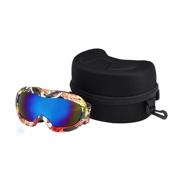 

BE NICE Ski Snowboard Snowmobile Goggles with Magnet Fast Lens Changing UV400 Protection Anti-fog Spherical Frameless Goggles