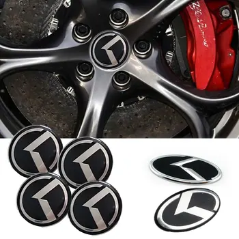 

K Logo for KIA OPTIMA K2 K3 K4 K5 Sorento Car Steering Wheel Badge Emblem Wheel Center Hub Cap Cover Sticker for Kia Accessories