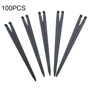 

100pcs Garden Fittings Pipes Accessories Stakes Water Hose Drip Irrigation Multifunctional Home Tools Greenhouse Hook Fixed Stem