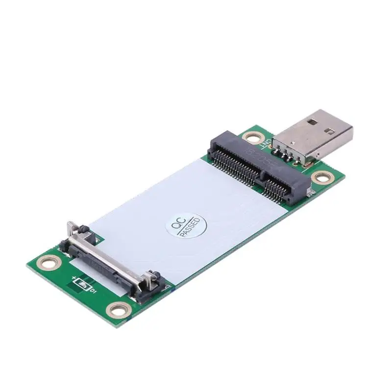 Мини PCI-E к usb-порту 52PIN PCI-E беспроводной к USB адаптер карта с sim-слотом модуль тест-модуль WWAN для 3g сетевой карты