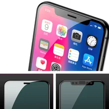 Hardness Dustproof Full Cover Anti Blue Light Phone Tempered Glass Easy Install Removable Screen Protector For IPhone XS MAX