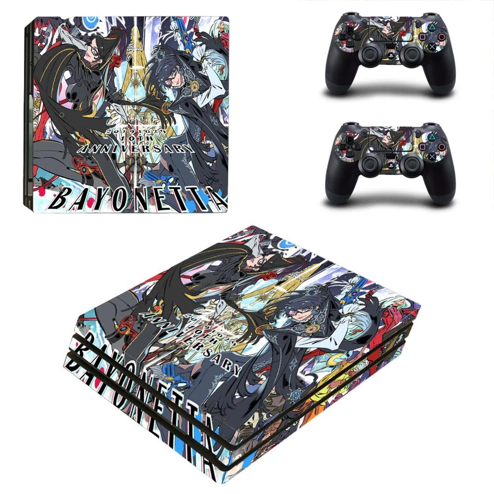 Game Bayonetta Ps4 Pro Skin Sticker For Sony Playstation 4 Console And Controllers Ps4 Pro Skin Stickers Decal Vinyl Stickers Aliexpress