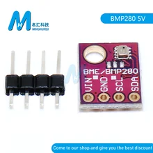 Módulo Digital BME280 de 5V, BME280-5V BMP280, módulo de temperatura con Sensor de presión barofría para Arduino, 1 unidad
