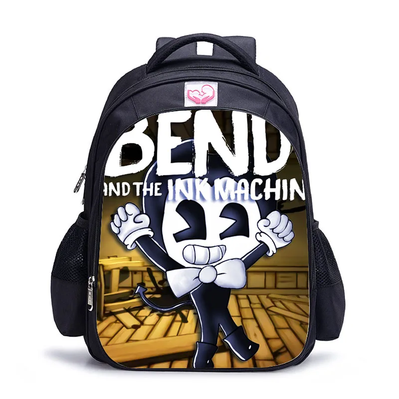 Рюкзак Bendy and The Ink Machine, школьная сумка, дорожная сумка для мальчиков и девочек, милые школьные сумки, школьный рюкзак для девочек